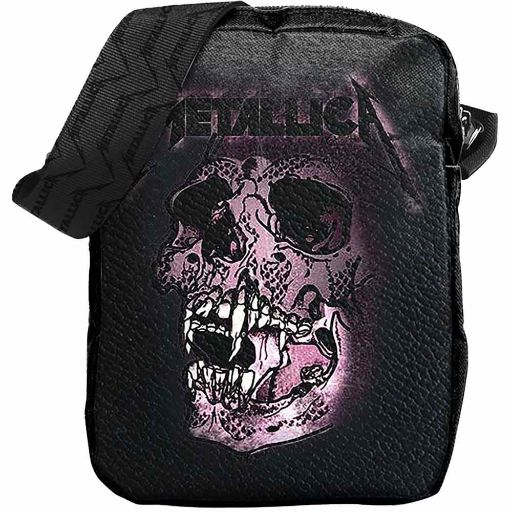 Rocksax Metallica - Pushhead Crossbody tas - Zwart